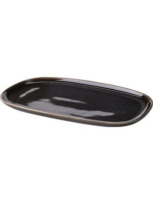 TARNA Gladelig Koyu Gri 31X19 cm Servis Tabagi