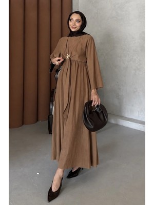 Riella Butik Pavera Tesettür Elbise