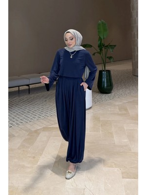 Riella Butik Hera Oysho Kumaş Oversize Günlük Tesettür Takım