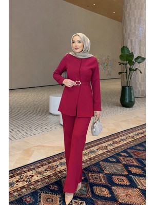 Riella Butik Murillo Tesettür Ceket Takım