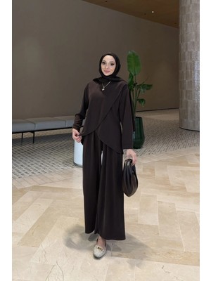 Riella Butik Inci Oysho Kumaş Günlük Tesettür Takım