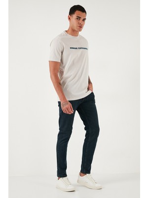 Buratti Streç Pamuklu Slim Fit Normal Bel Dar Paça Jeans Erkek Kot Pantolon 1124C46NAPOLI