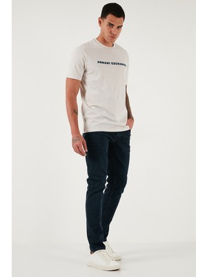Buratti Streç Pamuklu Slim Fit Normal Bel Dar Paça Jeans Erkek Kot Pantolon 1124C47NAPOLI
