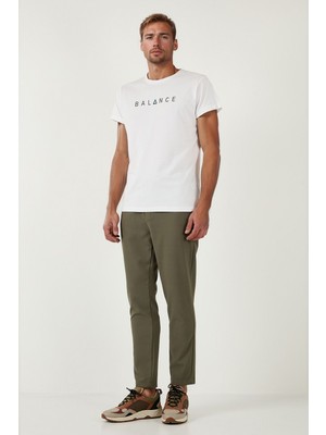Buratti Streç Regular Fit Normal Bel Düz Paça Jogger Pantolon Erkek Pantolon CF25617953