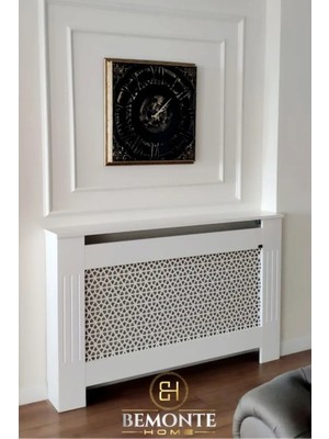 Bemonte Home Elegance Petek Kaplama, [120  cm ] Petek Kapama, Kalorifer Kaplaması, Petek Önü Dresuar, Peteklik