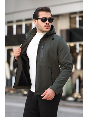 Delpino Softshell Su ve Rüzgar Geçirmez Mont