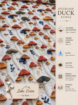 Küçükçalık Duck Kumaş-Lüks Evim ( 100 x 180)