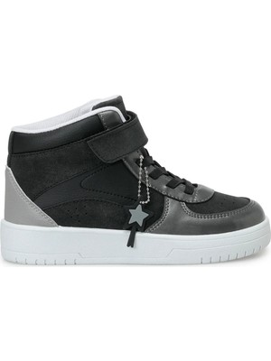 I Cool Annes F Siyah Kız Çocuk High Sneaker