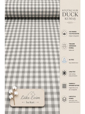 Küçükçalık Duck Kumaş-Lüks Evim ( 100 x 180)