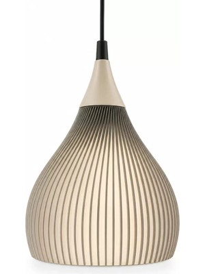 TeknoKapsül Sarkıt Avize Şapkalı Klasik – Salon Aydınlatması 22 x 20 cm