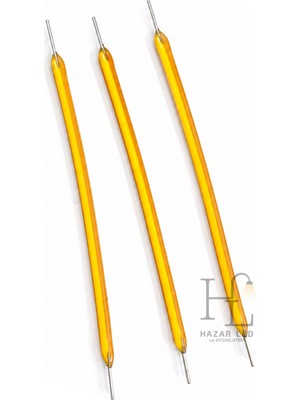 Hazar Led 3 Volt 60MM Esnek LED Filament Sarı (Amber) Retro Tungsten Filament 5 Adet