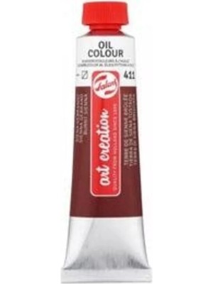Mikasso Art Creatıon 40ML Yağlı Boya 411 Burnt Sıenna Turuncu