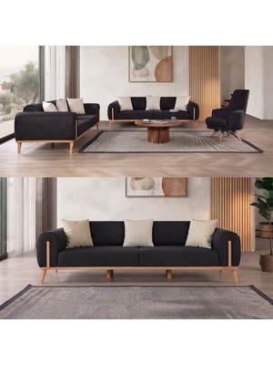 Diavse Ev Yaşam Luma 3+3+1 Koltuk Takımı