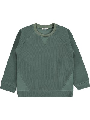 Civil Boys Parçalı 6-9 Yaş Sweatshirt - Haki