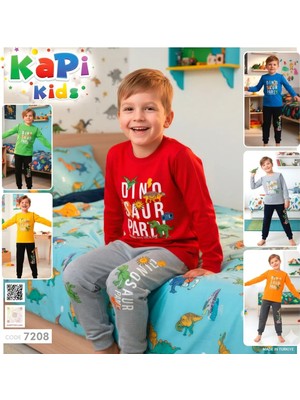Kapi Kids Erkek Çocuk Pijama Takımı 6-7 Yaş