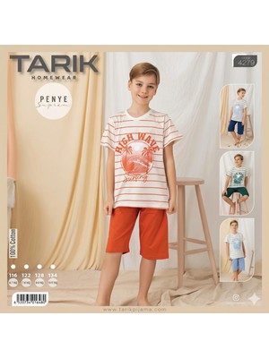 Tarık Erkek Çocuk Şortlu Pijama Takımı 6-7 Yaş