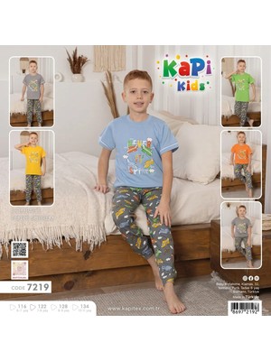 Kapi Kids Erkek Çocuk Pijama Takımı 4-5 Yaş - Lacivert