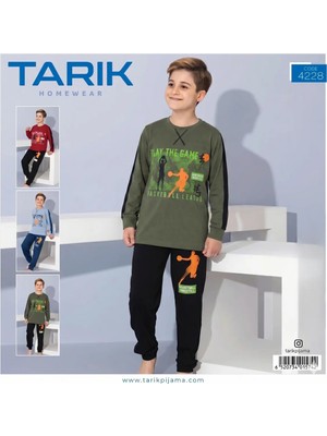 Tarık Erkek Çocuk Pijama Takımı 11-12 Yaş