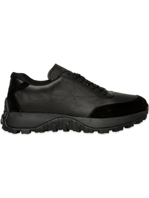 Marcomen 24165 Casual Süet Siyah Erkek Spor Ayakkabı