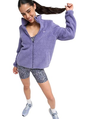 Roxy Waves Of Warmth Zippered Mor Kadın Polar