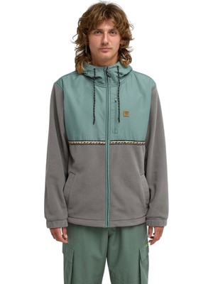 Billabong Boundary Lite Zip Yeşil Erkek Polar