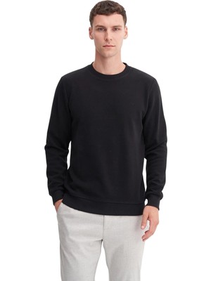Cazador Caz 56400 Selanik Bis.yk. Sweat Siyah Erkek Sweatshirt