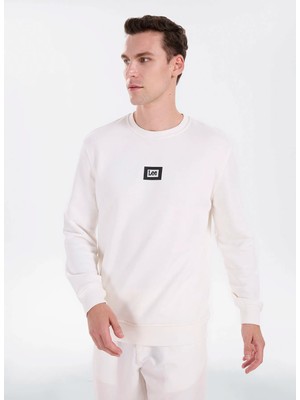 Lee Beyaz Erkek Sweatshirt L2620075