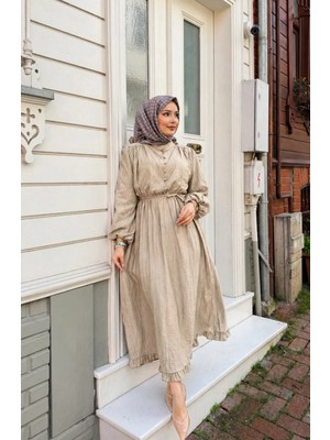 Riella Butik Larissa Tesettür Elbise