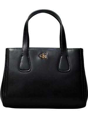 Calvin Klein Siyah Kadın Çapraz Çanta Ck Mını Tote Crossbody