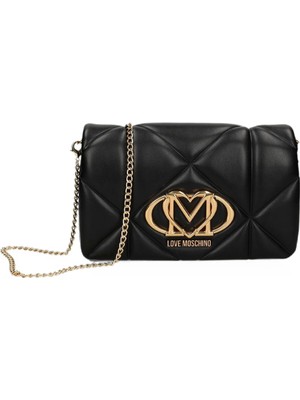 Love Moschino Siyah Kadın Çapraz Çanta JC4043PP1P