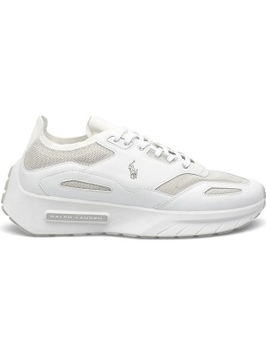 Polo Ralph Lauren Beyaz Erkek Sneaker Boerum Knıt-Sneakers-Low Top Lace