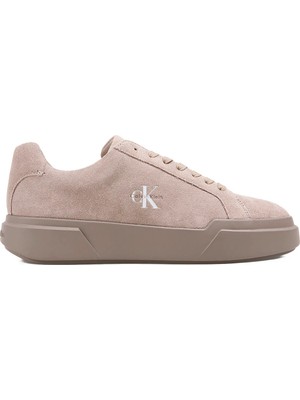 Calvin Klein Bej Erkek Sneaker Chunky Cupsole Laceup Su