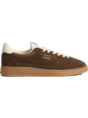 Tommy Hilfiger Kahverengi Erkek Sneaker The Greenwıch Edge Suede