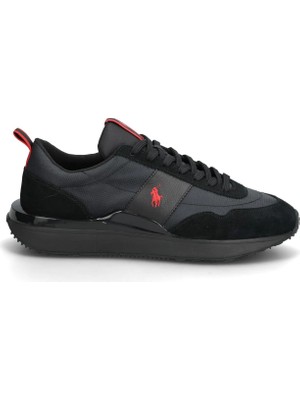 Polo Ralph Lauren Siyah Erkek Sneaker Traın 89 Rıb-Sneakers-Low Top Lace