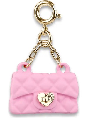 Charm It Gold Pink Purse CT02-42