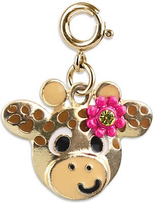 Charm It Gold Flower Giraffe CT03-19