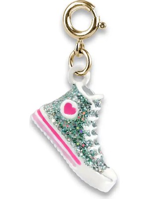 Charm It Gold Glitter High Top Sneaker CT03-16