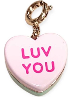 Charm It Gold Candy Heart CT03-22