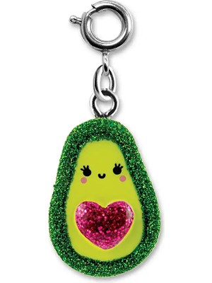 Charm It Glitter Avocado Charm CT03-05