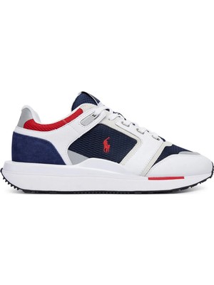 Polo Ralph Lauren Beyaz Erkek Sneaker Trn 89 Pp V2-Sneakers-Low Top Lace