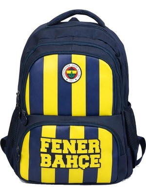 Fenerbahçe Sarı - Lacivert Erkek Çocuk Sırt Çantası 70013-FENERBAHÇE Okul Çantası