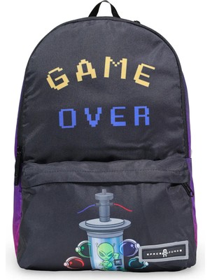 Space Junk Siyah Erkek Sırt Çantası 920SJS108NSZ U Game Busters Backpac