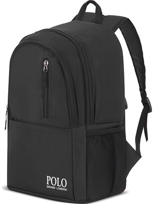 Orijinal Unisex Çok Gözlü Su Geçirmez Spor Kurs Laptop Gezi Seyahat ve Günlük Kullanım Sırt Çantası