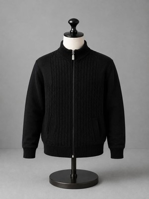 Castello 👦🧥 Erkek Çocuk Fermuarlı Triko Hırka ✨🧶 ⭐ Şık Tasarımıyla Günlük Kullanıma Uygun, Rahat ve Kullanışlı Bir