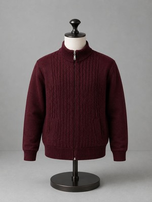 Castello 👦🧥 Erkek Çocuk Fermuarlı Triko Hırka ✨🧶 ⭐ Şık Tasarımıyla Günlük Kullanıma Uygun, Rahat ve Kullanışlı Bir