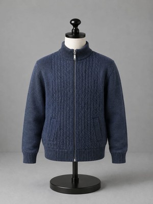 Castello 👦🧥 Erkek Çocuk Fermuarlı Triko Hırka ✨🧶 ⭐ Şık Tasarımıyla Günlük Kullanıma Uygun, Rahat ve Kullanışlı Bir