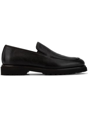 Tamer Tanca Erkek Hakiki Deri Kahverengi Loafer Ayakkabı 537 3041 Erk Ayk SK26-27 Kahve