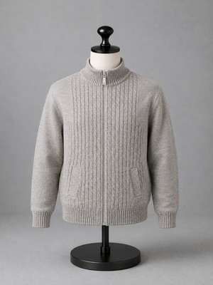 Castello 👦🧥 Erkek Çocuk Fermuarlı Triko Hırka ✨🧶 ⭐ Şık Tasarımıyla Günlük Kullanıma Uygun, Rahat ve Kullanışlı Bir