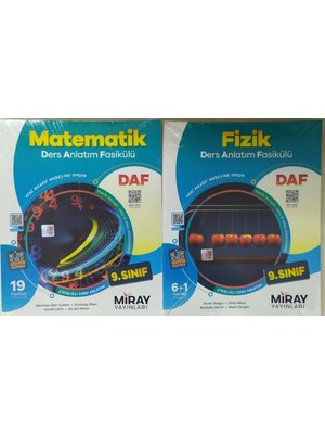 Eser Miray Yayınları 9. Sınıf Fizik+Matematik Ders Anlatım Fasikülleri