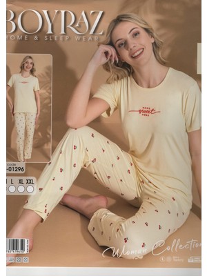 Boyraz Kadın Pijama Takımı